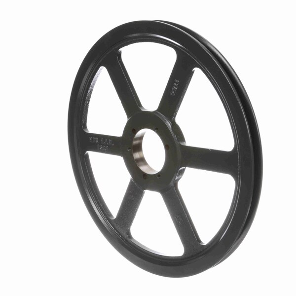 1 Groove Cast Iron Bushed Bore Multiple Sheave, 1B154SK